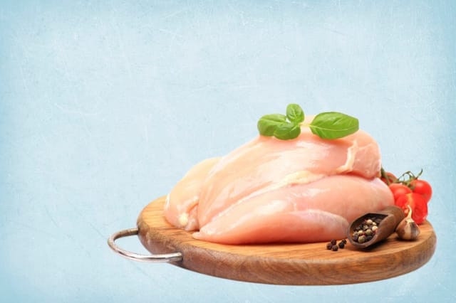 Farm fresh dressed chicken